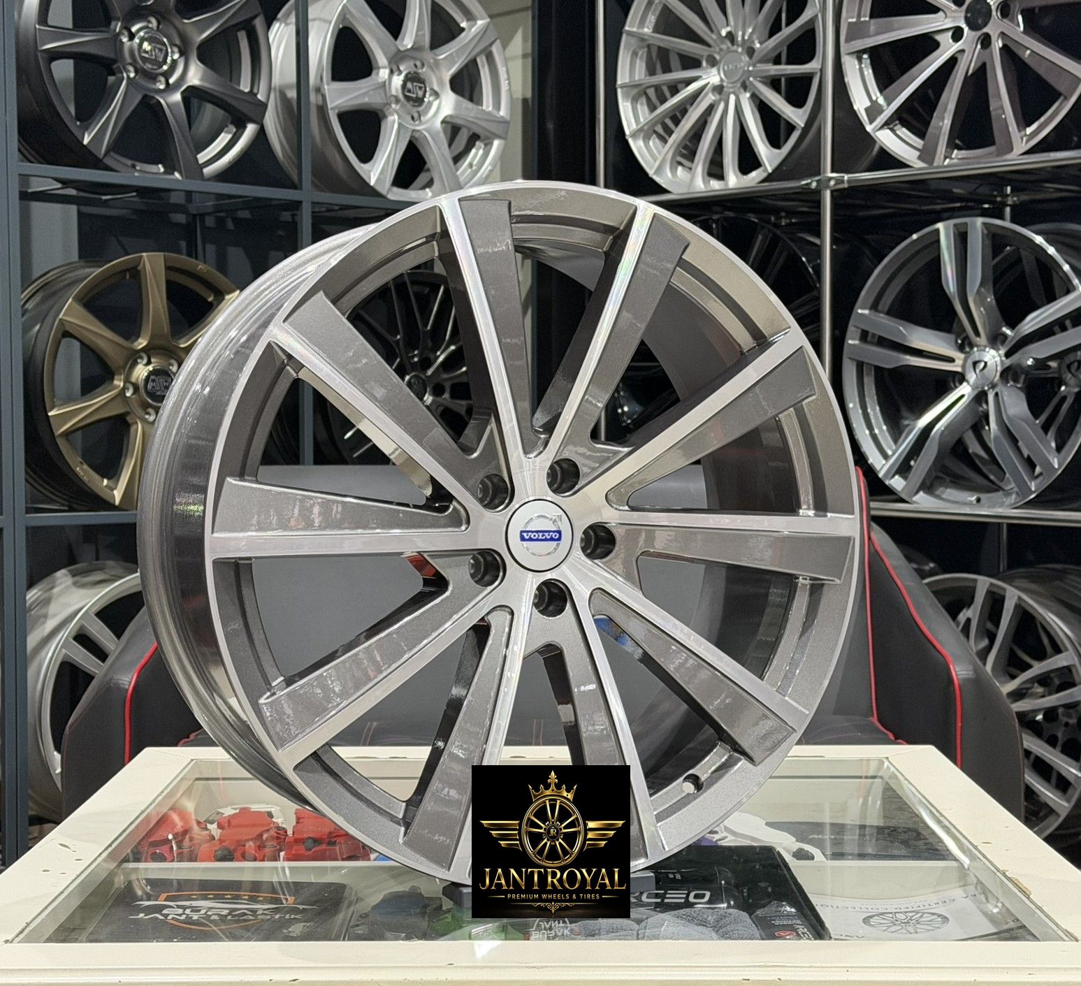 21 İNÇ 5X108 VOLVO XC60 XC90 TİTAN DİAMOND JANT MODELİ (4ADET)