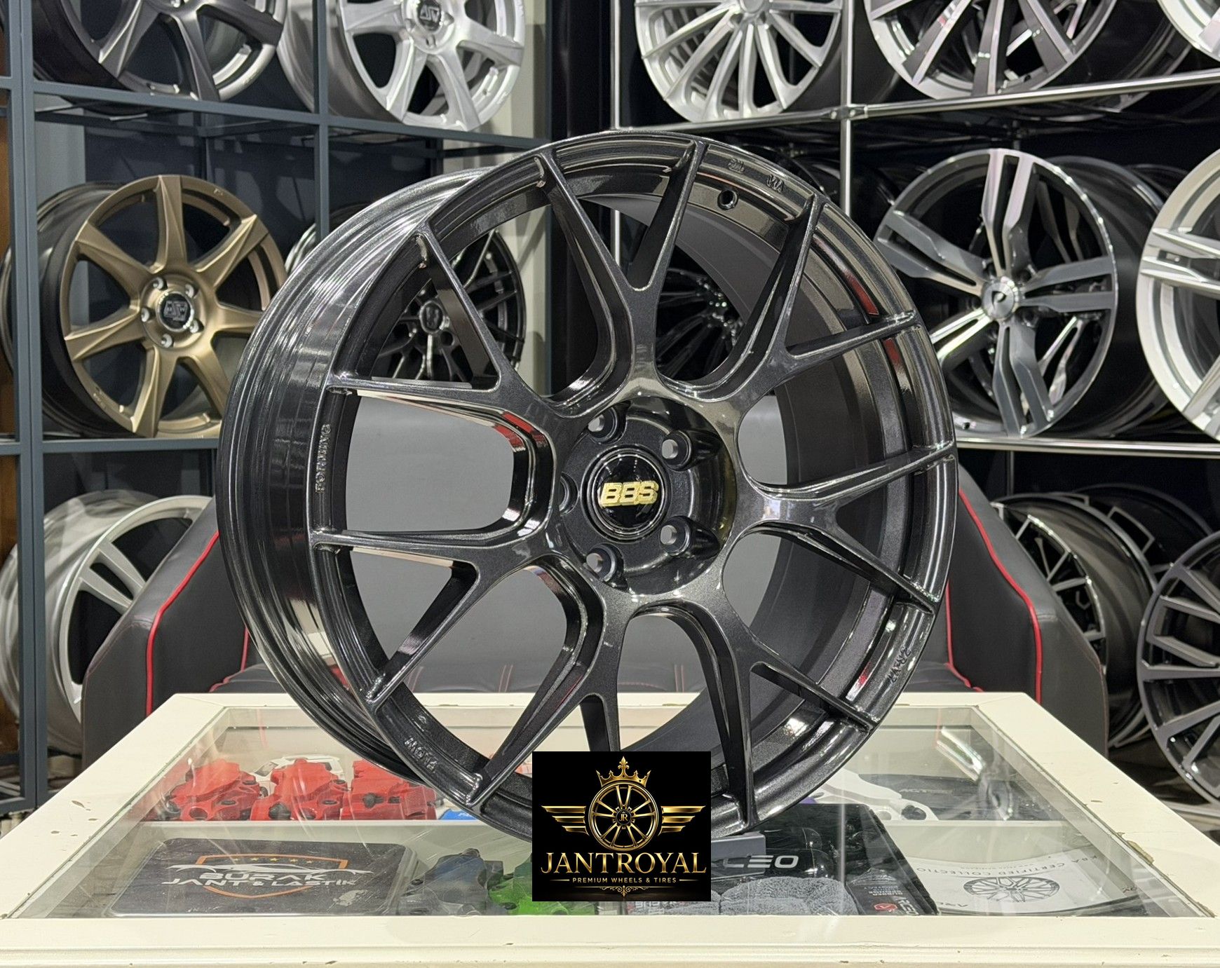 19 İNÇ 5X112 BBS RE-V7 GUNMETAL JANT MODELİ (4ADET)