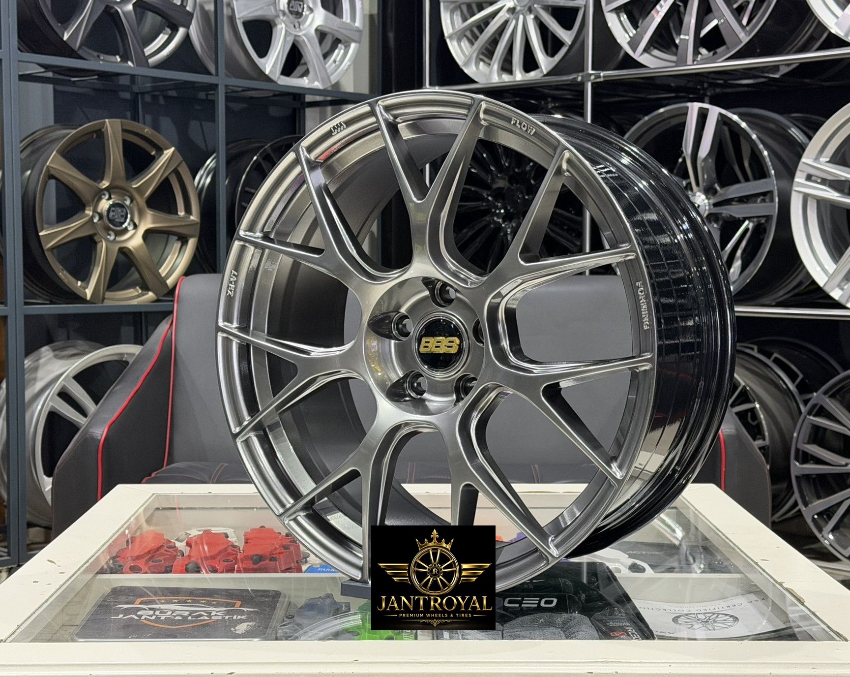 19 İNÇ 5X112 BBS RE-V7 HYPER BLACK JANT MODELİ (4ADET)