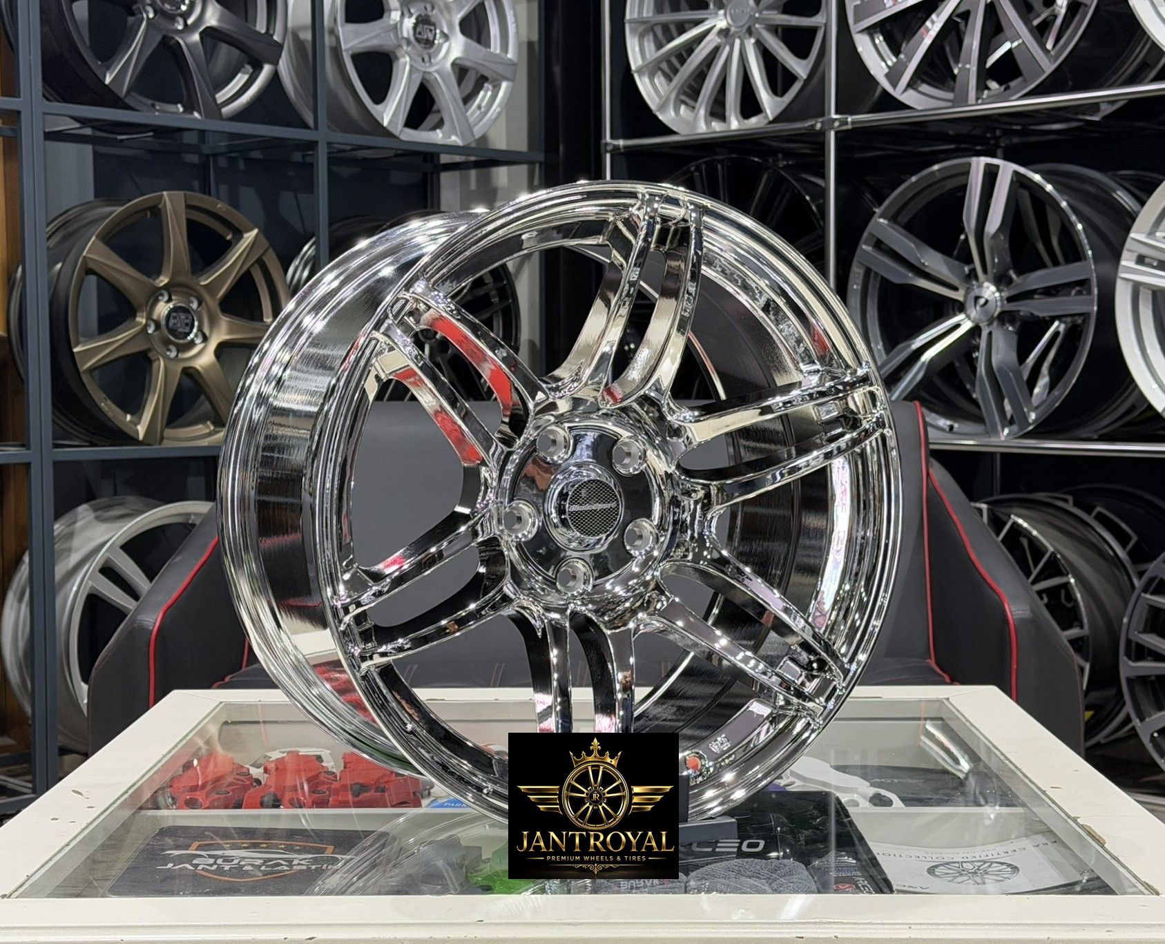 18 İNÇ 5X114,3 WEDSSPORT CLEARANCE KROM ÖN ARKA JANT MODELİ (4ADET)