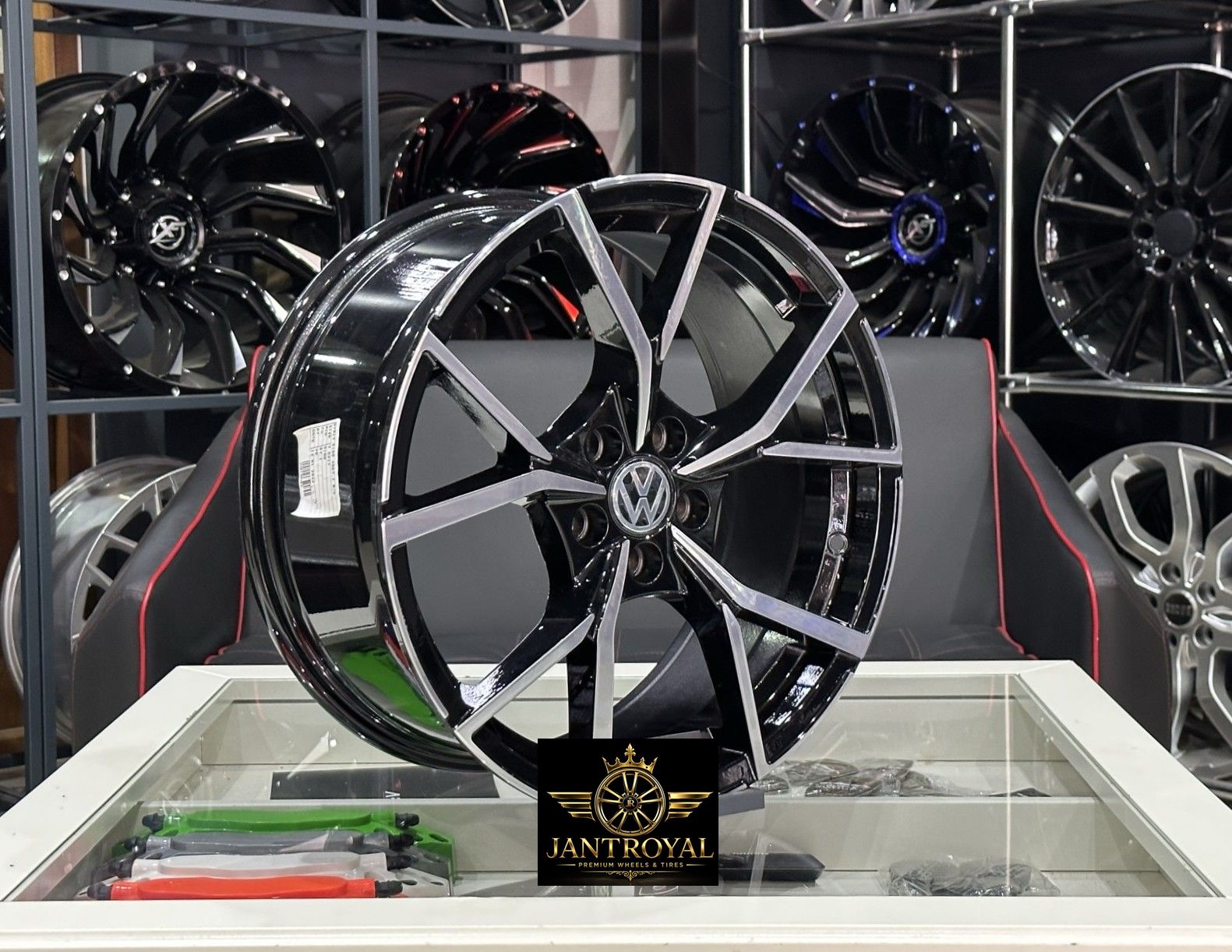 17 İNÇ 5X112 VW GOLF R JANT MODELİ (4ADET)