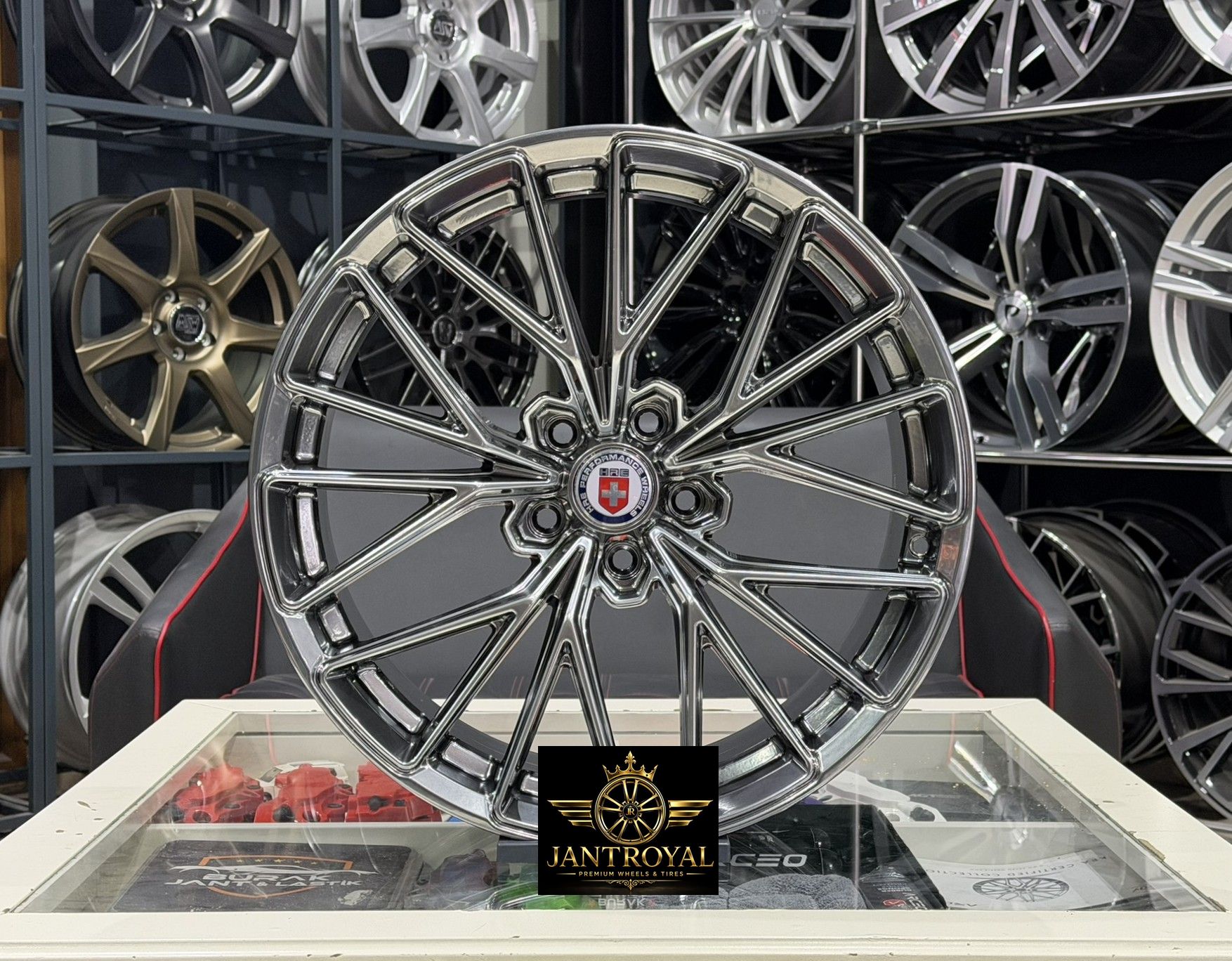 18 İNÇ 5X112 HRE PERFORMANCE FF28 HYPER BLACK JANT MODELİ (4ADET)